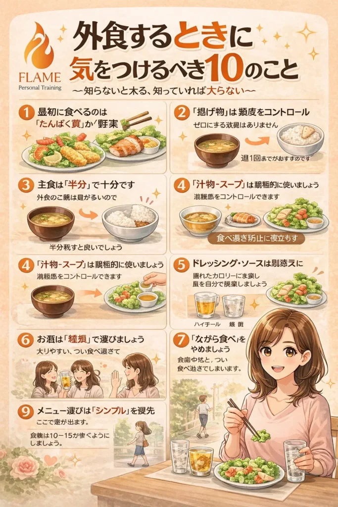 Eat out without gaining